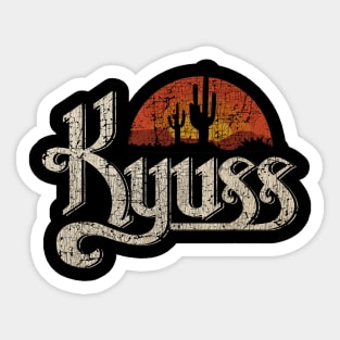 Kyuss Sunset Dessert 1987 Sticker